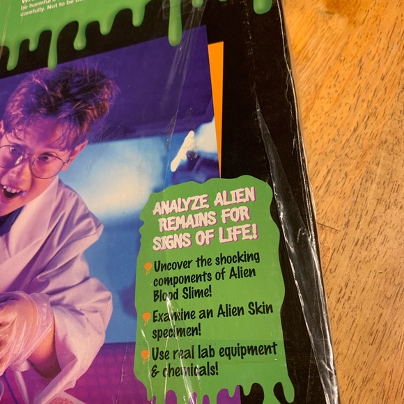 Rare vintage Alien Slime Lab 90s toy - Picture 5 of 5